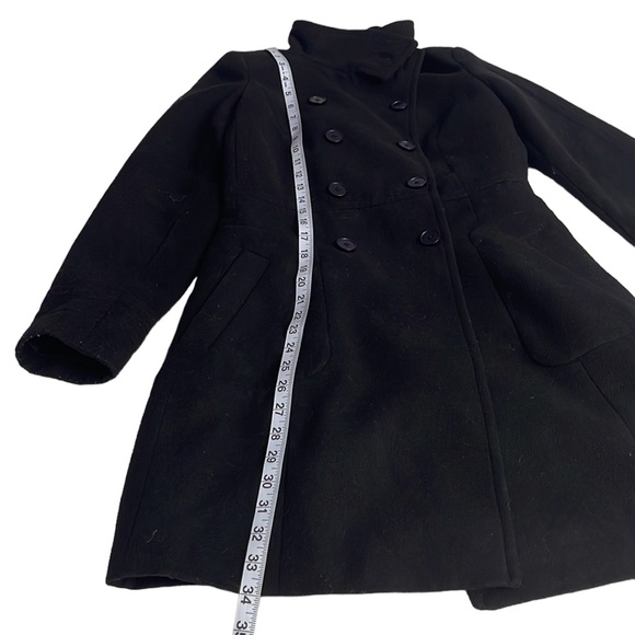 Zara Women’s Peacoat in Black size XS - Picture 8 of 11